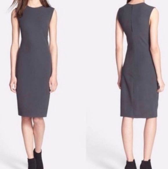 sheath dress with booties